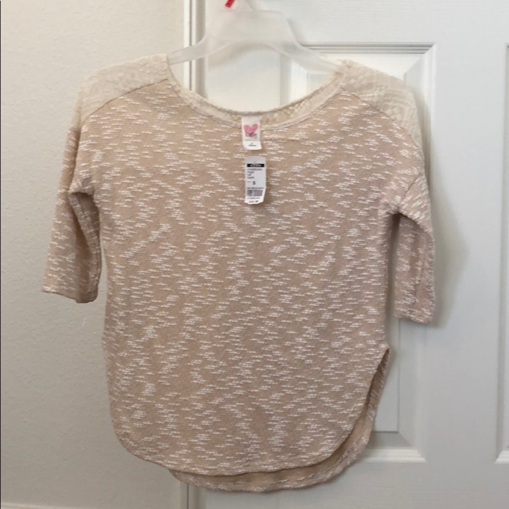 Cream sweater